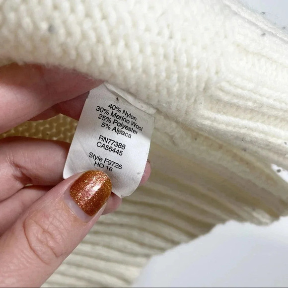 Madewell Colorblock Fringe Wool Blend Cardigan Sweater Size XS - Picture 6 of 6